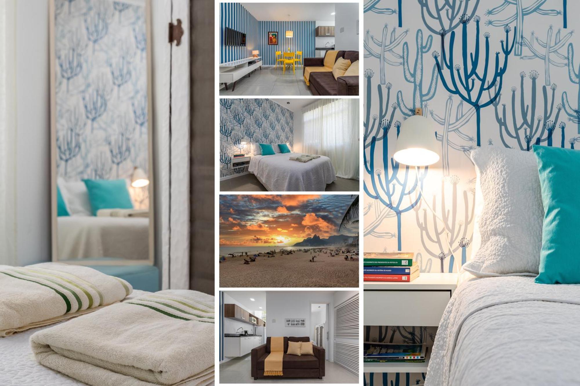 Concept Studio A 200M Praia De Ipanema E 500M Praia Copacabana - Portaria 24H, Cozinha Completa, Ar Condicionado, Smartv E Wi-Fi 35Mbps Рио-де-Жанейро Экстерьер фото